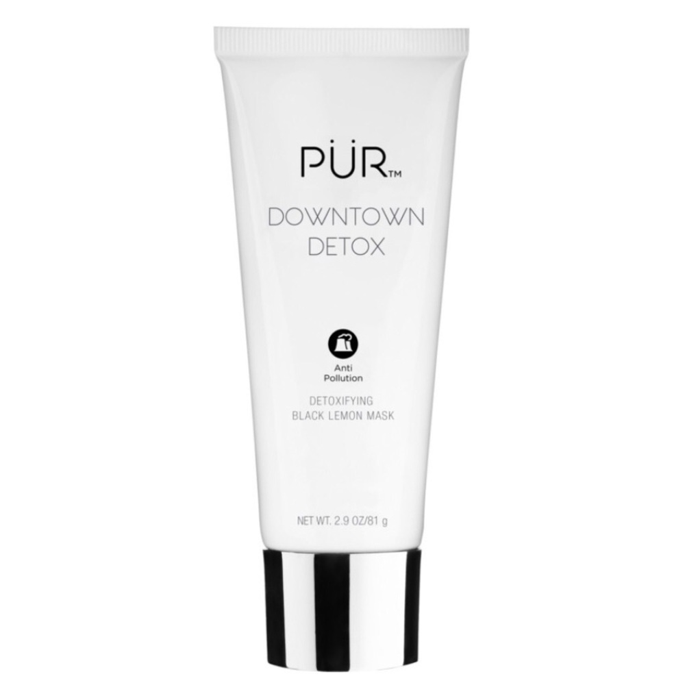PUR DOWNTOWN DETOX Black Lemon Mask